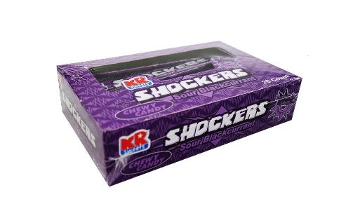SHOCKERS SOUR BLACK CURRANT 20 pcs