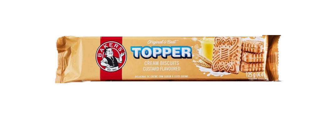 BAKERS TOPPER CUSTARD BISCUIT
