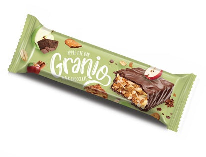 Granio Apple Pie Bar Milk Chocolate 24pcs