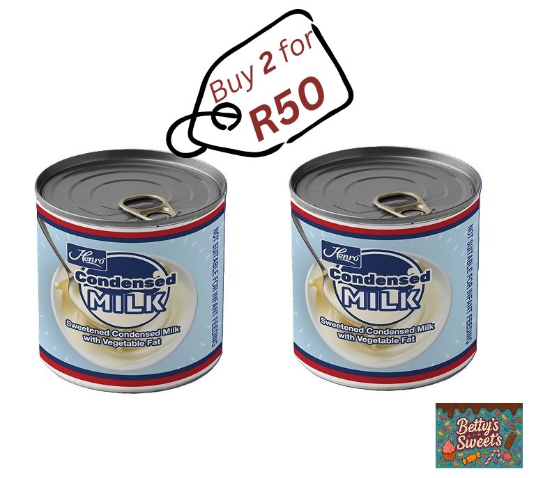Henro Condensed Milk R30 each 2 for R50