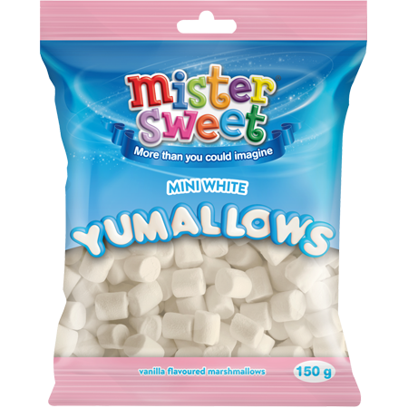 MISTER SWEET MINI WHITE YUMALLOWS