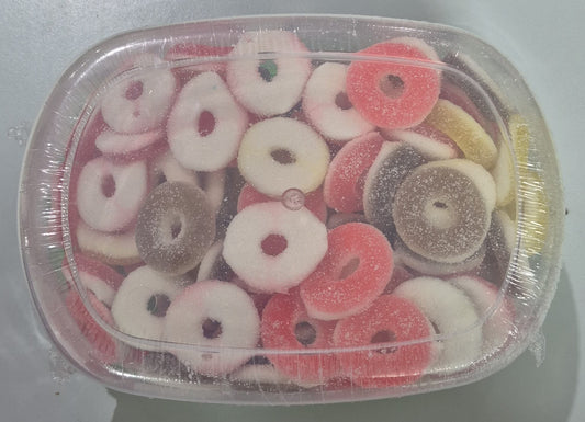 AMA BOM BOM GUMMY GLAZED DOGHNUTS (112 Pcs)