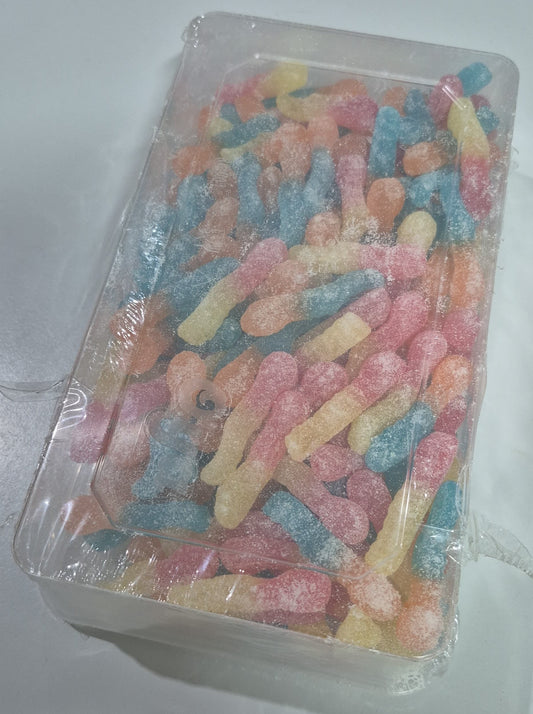 TIGON JELLIES SOUR WORMS (130 Pcs)