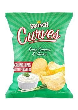 CURVES SOUR CREAM & CHIVES 125g