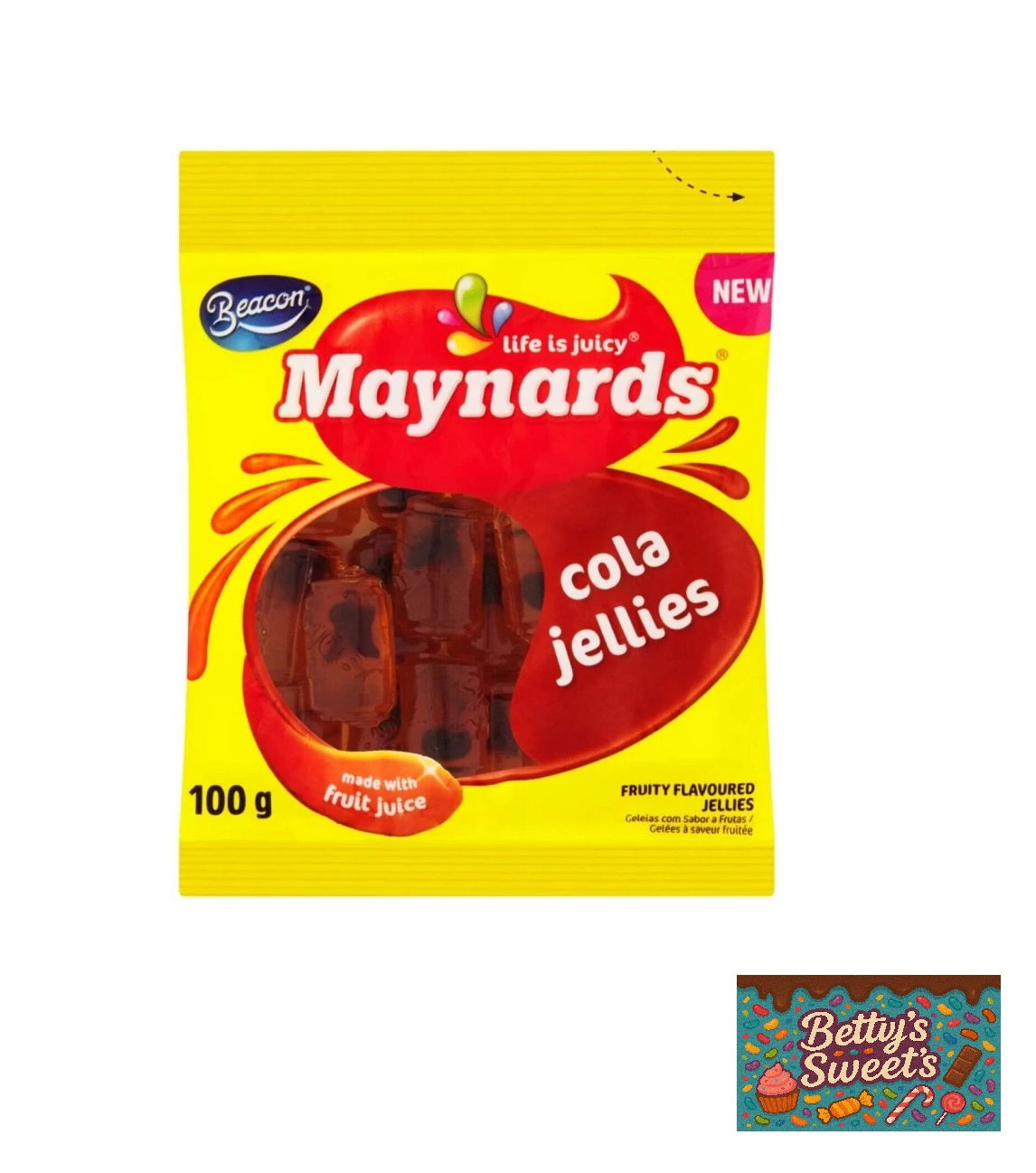 Maynards Cola Jellies 100g