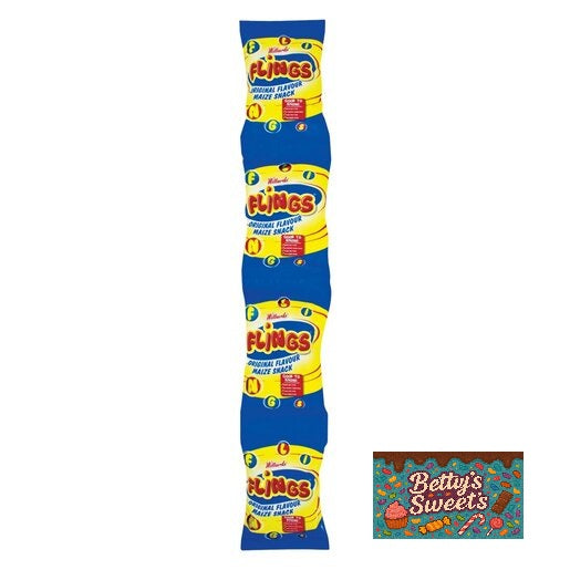 Willards Flings Strips 4 x 12g
