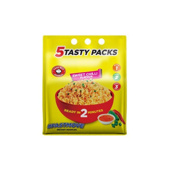 CASA MIA NOODLES SWEET CHILLI 5 x 70g