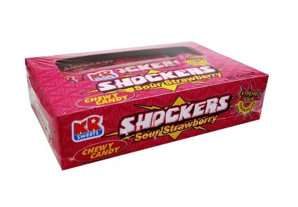 SHOCKERS SOUR STRAWBERRY 20 pcs