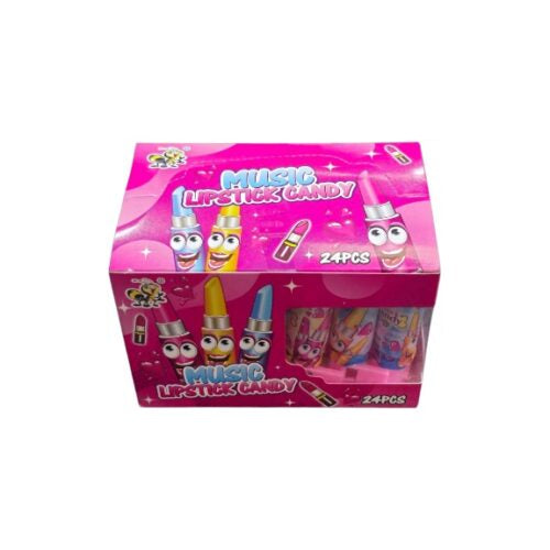 MUSIC LIPSTICK CANDY (24 Pcs)