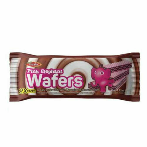 PINK ELEPHANT WAFERS CHOCOLATE 80g