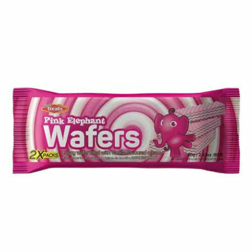 PINK ELEPHANT WAFERS VANILLA 80g