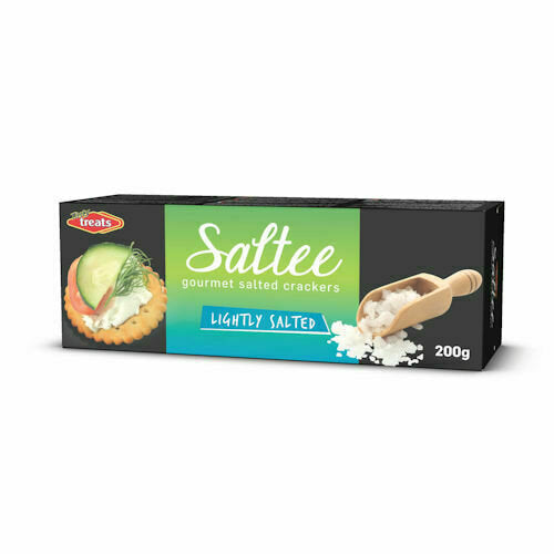 SALTEE CRACKERS LIGHTLY SALTED 200g