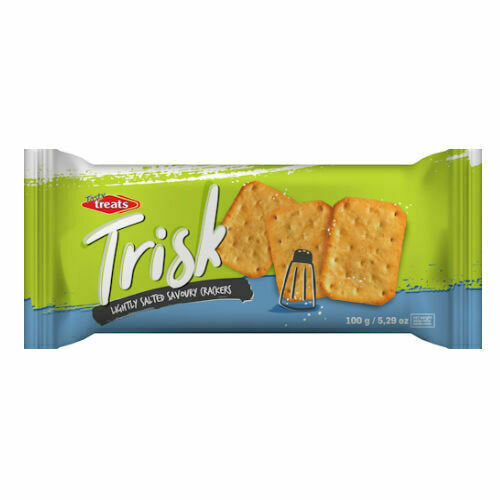 TRISK CRACKERS LIGHTLY SALTED 100g
