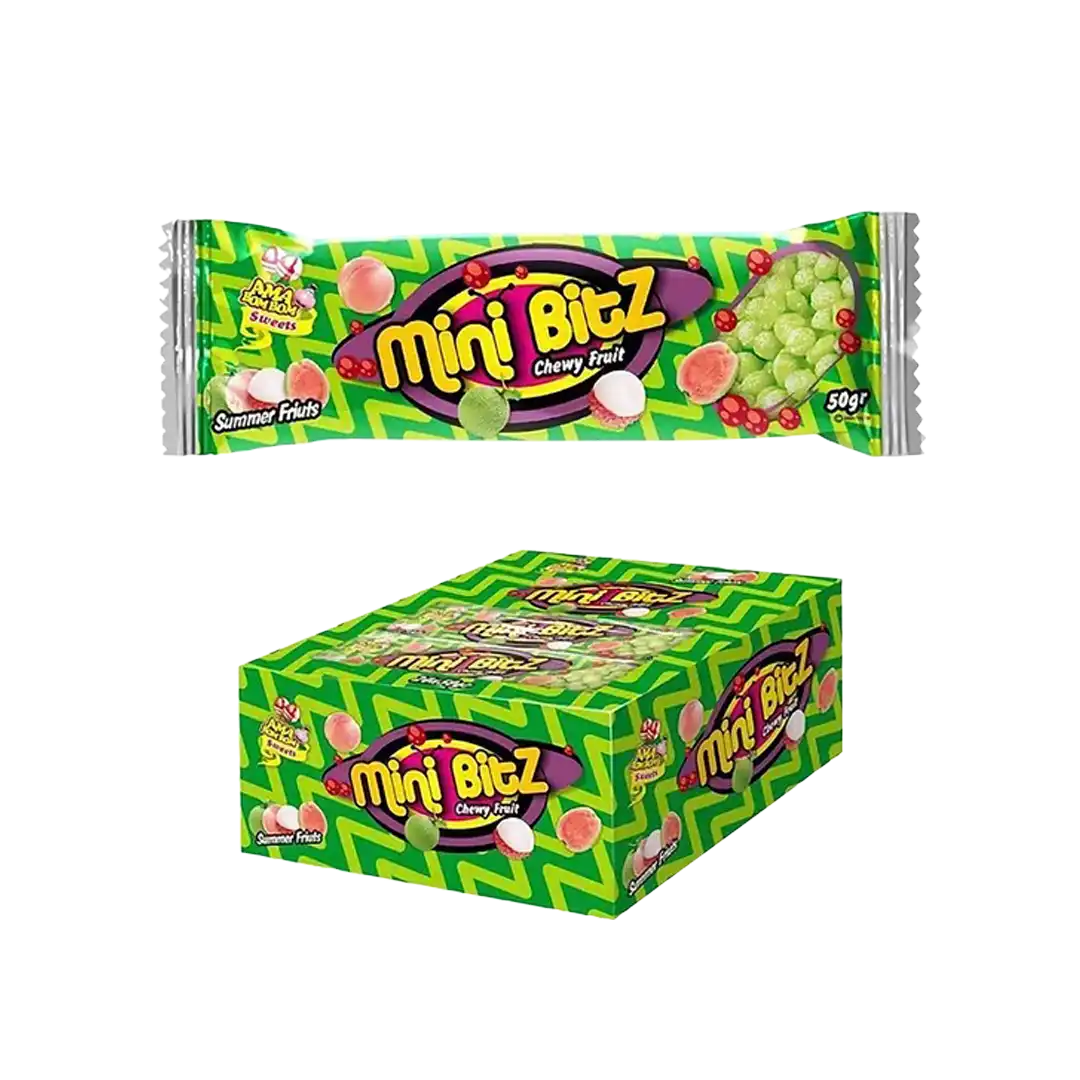 MINIBITZ SUMMER FRUITS 20X50g