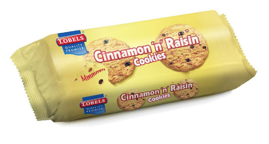 LOBELS CINNAMON 'N' RAISIN COOKIES