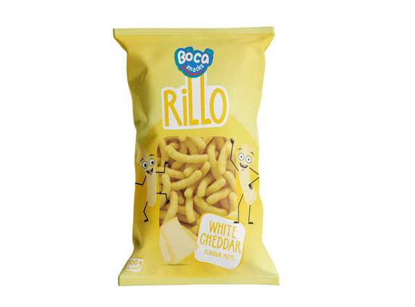RILLO WHITE CHEDDER 100g – Bettys Sweets