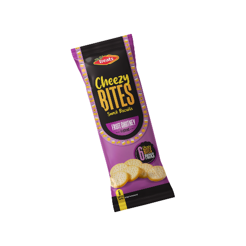 CHEEZY BITES FRUIT CHUTNEY 6 x 30g
