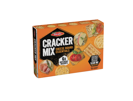 TASTY TREATS CRACKER MIX CHEESE BOARD ESSENTIALS 400g