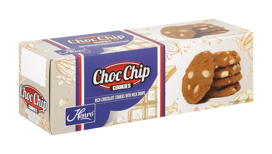 HENRO RICH CHOCOLATE COOKIES WITH MILK DROPS