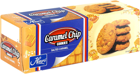 HENRO CARAMEL CHIP COOKIES SALTED CARAMEL