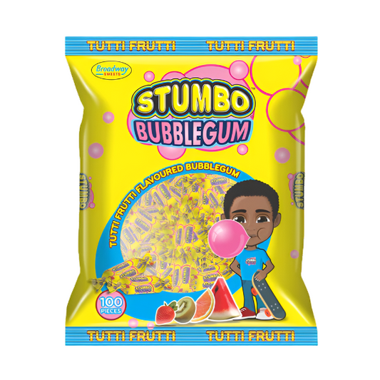 STUMBO BUBBLE GUM TUTTI FRUTTI
