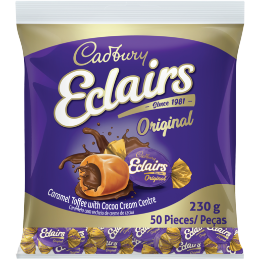 CADBURY ECLAIRS ORIGINAL CHOCOLATE (50 Pcs)