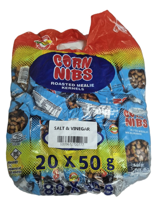 CORN NIBS SALT & VINEGAR 20pcs x 50g