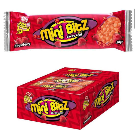 MINIBITZ STRAWBERRY 20X50g