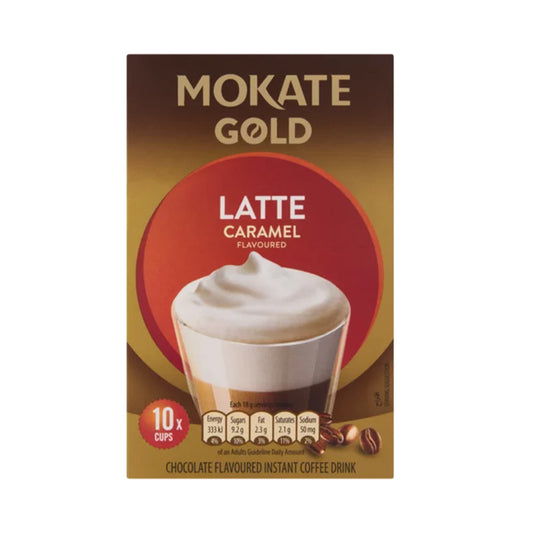 MOKATE GOLD LATTE CARAMEL (18g x 10)