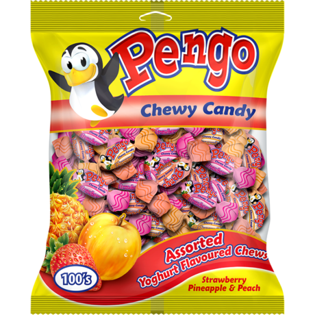 PENGO CHEWY CANDY ASSORTED YOGHURT