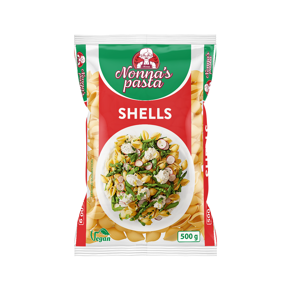 NONNAS PASTA SHELLS 500g