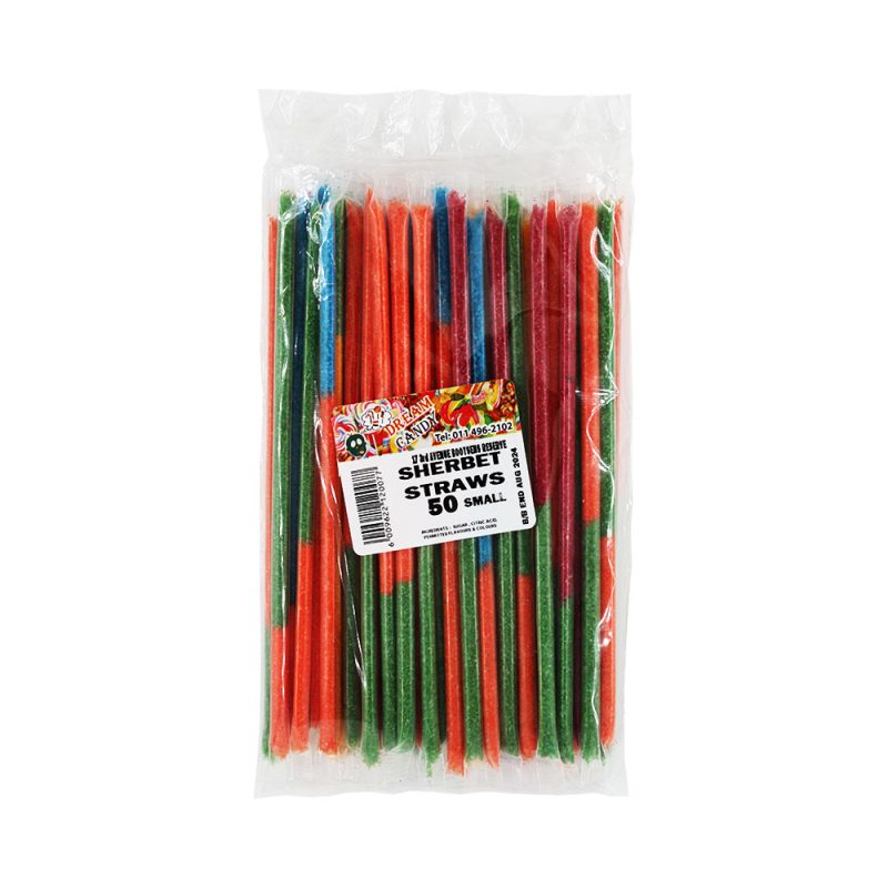 DREAM CANDY SHERBET STRAWS 50 Straws – Bettys Sweets