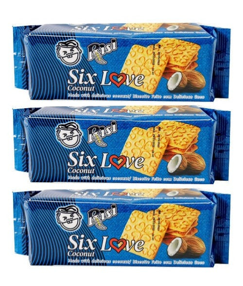 Six Love Biscuits 3 for R35