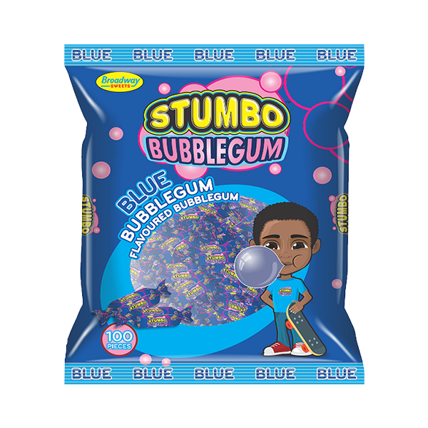 STUMBO BLUE BUBBLEGUM