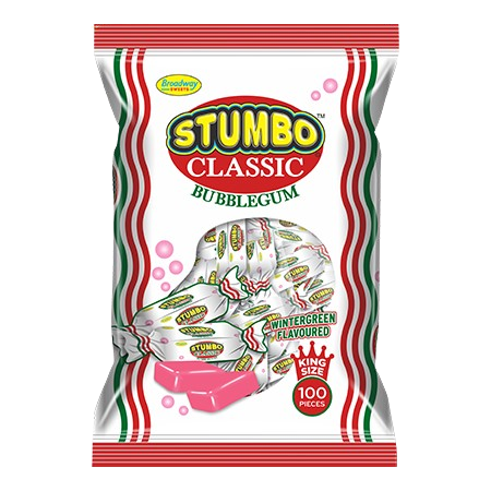 STUMBO CLASSIC WINTERGREEN BUBBLEGUM