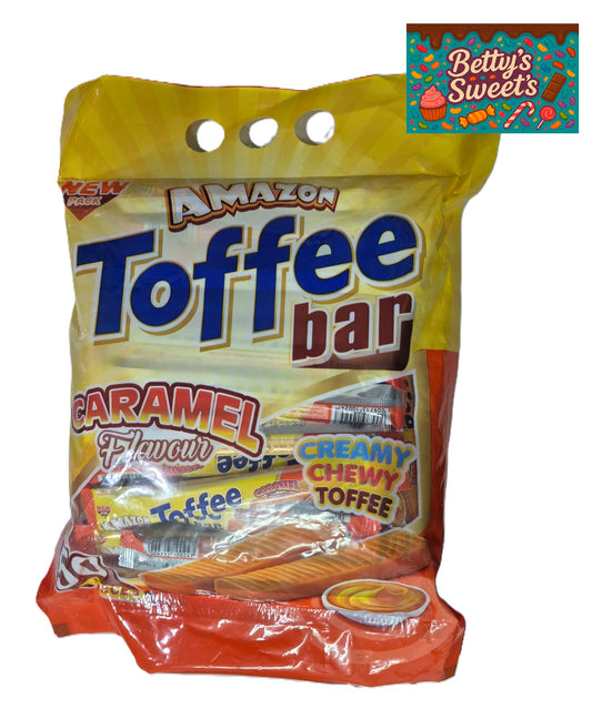 Amazon Toffee Bar Caramel 50 pcs