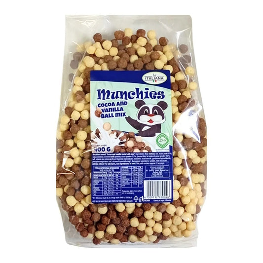MUNCHIES CHOCO & VANILLA BALL MIX 400g