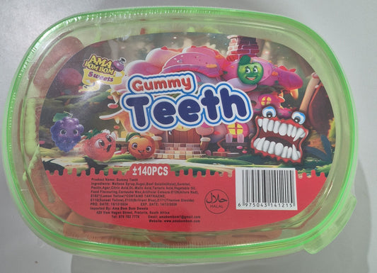 AMA BOM BOM GUMMY TEETH (140 Pcs)
