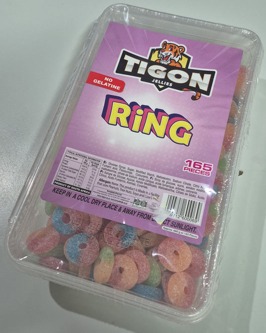 TIGON JELLIES RINGS (165 Pcs)
