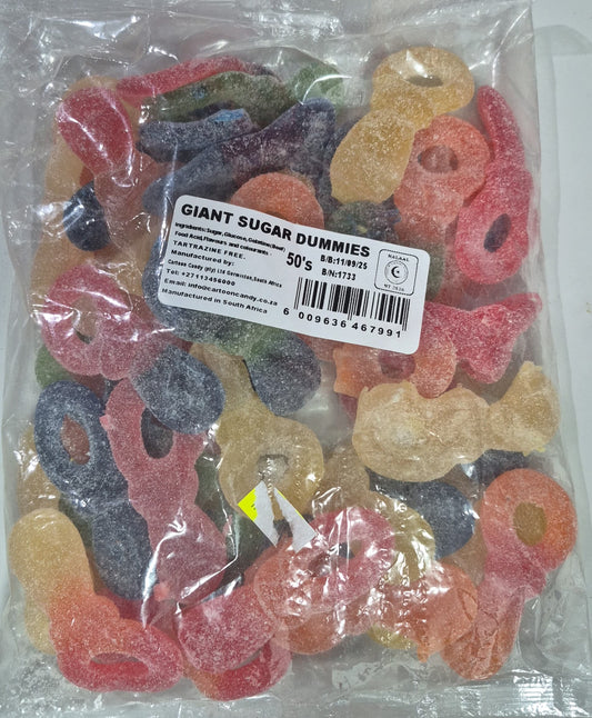 CARTOON CANDY GIANT SUGAR DUMMIES (50’s)