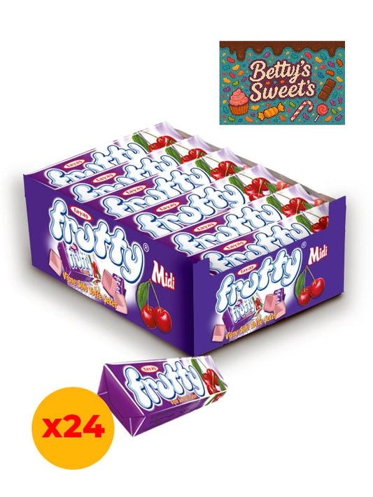Frutty Midi Cherry Flavored Soft Candies 24 Pcs