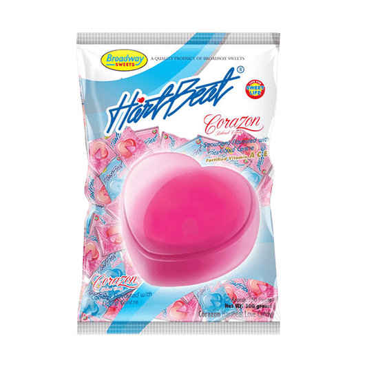 HEARTBEAT EXOTIC LOVE CANDY STRAWBERRY 50 pcs