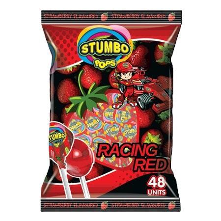 STUMBO RACING RED 48pcs
