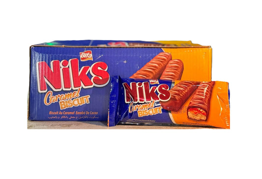 BIFA NIKS CARAMEL BISCUIT 24pcs