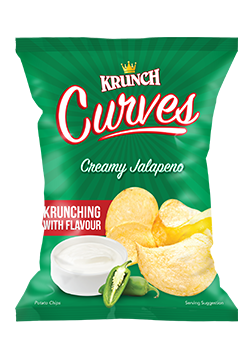 CURVES CREAMY JALAPENO 125g
