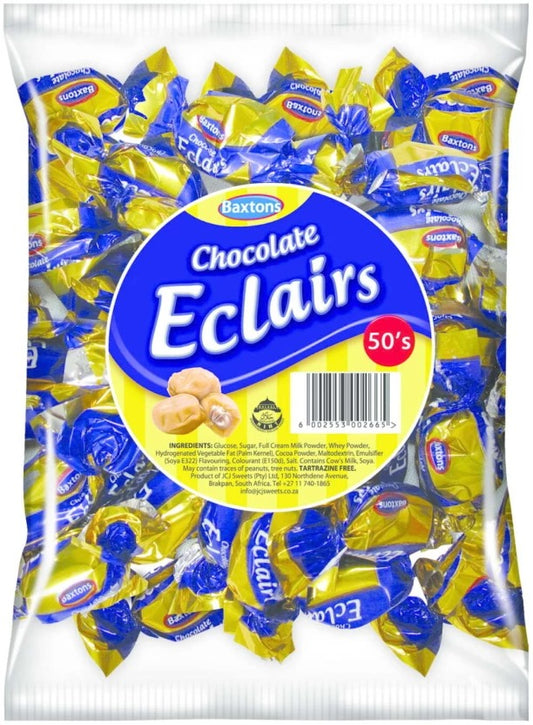 BAXTONS CHOCOLATE ÉCLAIRS (50 Pcs)
