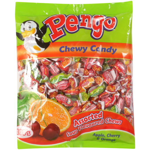 PENGO CHEWY CANDY ASSORTED SOURS