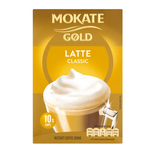 MOKATE GOLD LATTE CLASSIC (18g x 10)