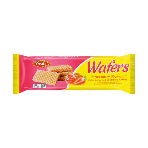 WAFERS STRAWBERRY 100g