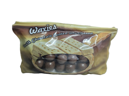 WAXIES CHOCOLATE COATED SHORTBREAD 125g